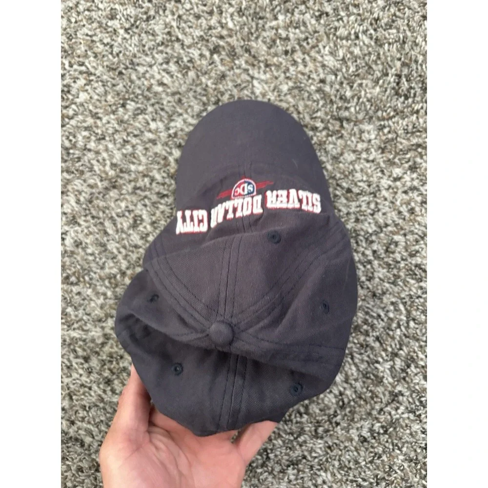 Silver Dollar City Souvenir Hat Baseball Cap Strapback‎ Oki Wear Gray